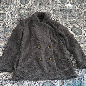 Zara Oversized Teddy coat